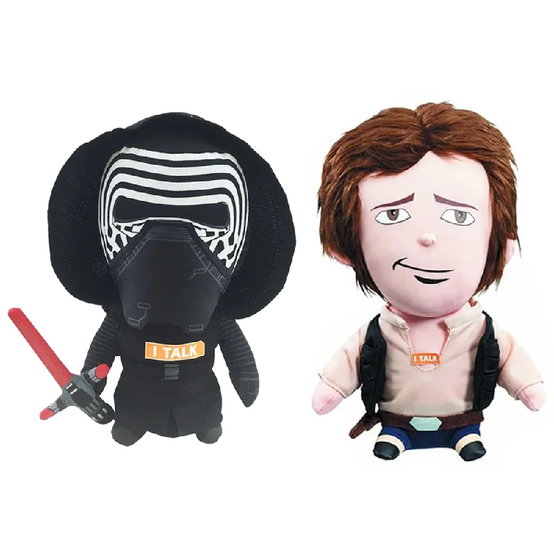 Plush toys for police officers with police - car - or badge - shaped accessories Star Wars Kylo Ren And Han Solo Talking 9" Plush Set Of 2 Plush toys for police officers with police - car - or badge - shaped accessories Star Wars Kylo Ren And Han Solo Talking 9" Plush Set Of 2
