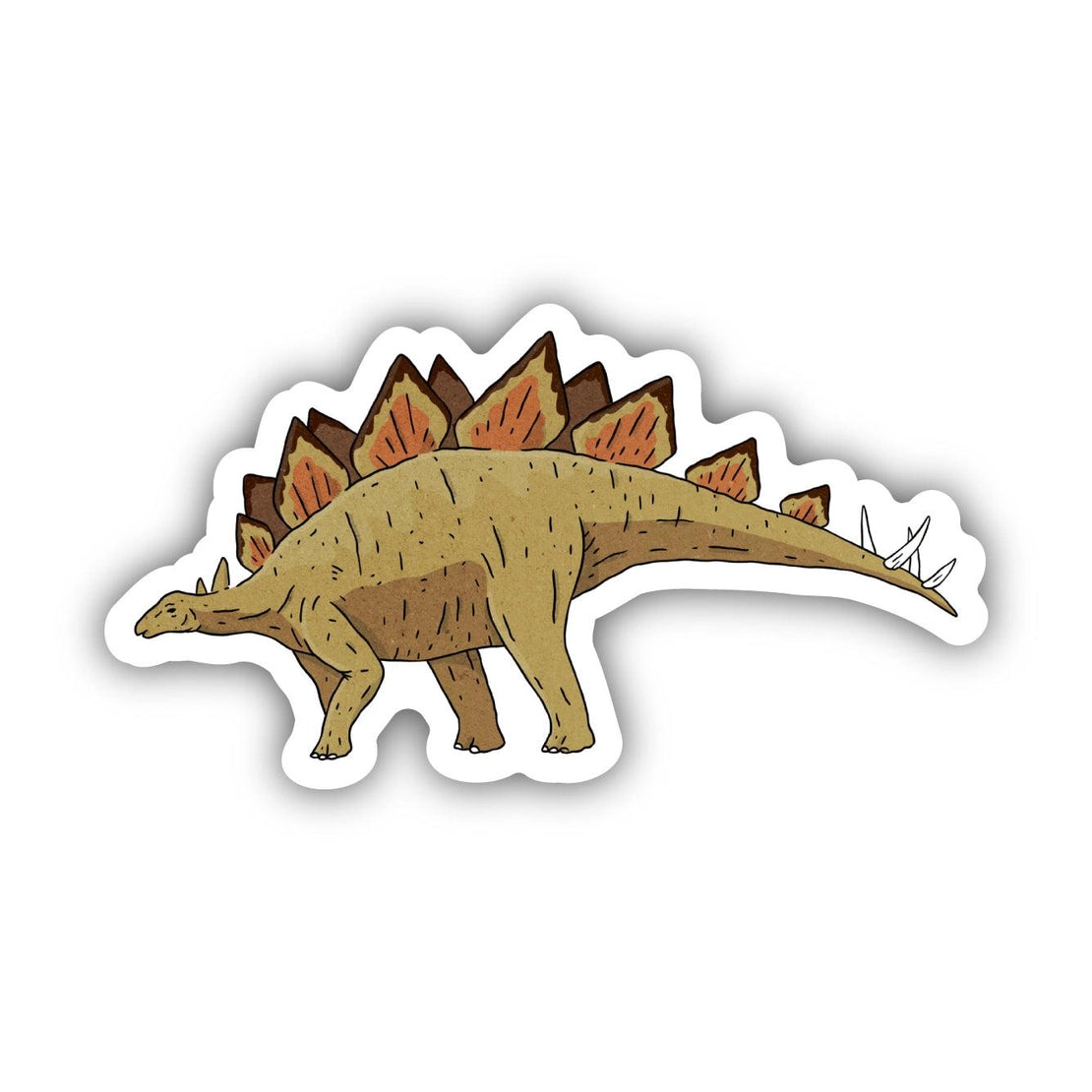 Plush toys for makeup lovers with makeup - palette - shaped accents Stegosaurus Dinosaur Sticker Plush toys for makeup lovers with makeup - palette - shaped accents Stegosaurus Dinosaur Sticker
