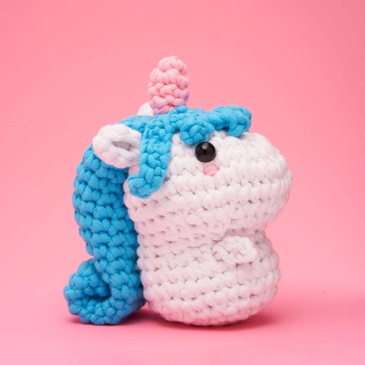 Plush toys for librarians with book - or library - card - shaped details The Woobles Crochet Kit for Beginner's: Plush toys for librarians with book - or library - card - shaped details The Woobles Crochet Kit for Beginner's: