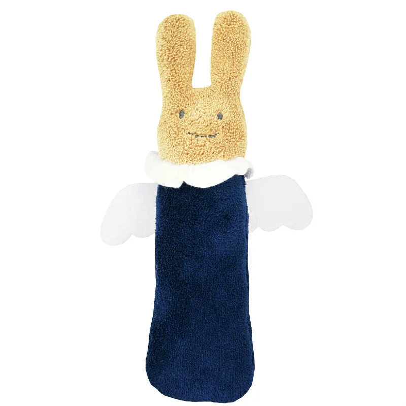 Plush toys for tea lovers with teapot or teacup designs Trousselier Rattle Squeaker Angel Bunny Marine Blue Plush toys for tea lovers with teapot or teacup designs Trousselier Rattle Squeaker Angel Bunny Marine Blue