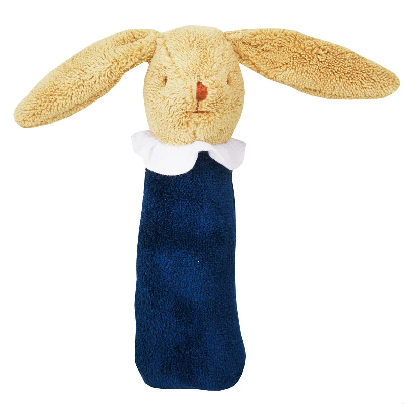 Plush toys for beachgoers with beach ball or sandcastle designs Trousselier Rattle Squeaker Bunny Marine Blue Plush toys for beachgoers with beach ball or sandcastle designs Trousselier Rattle Squeaker Bunny Marine Blue