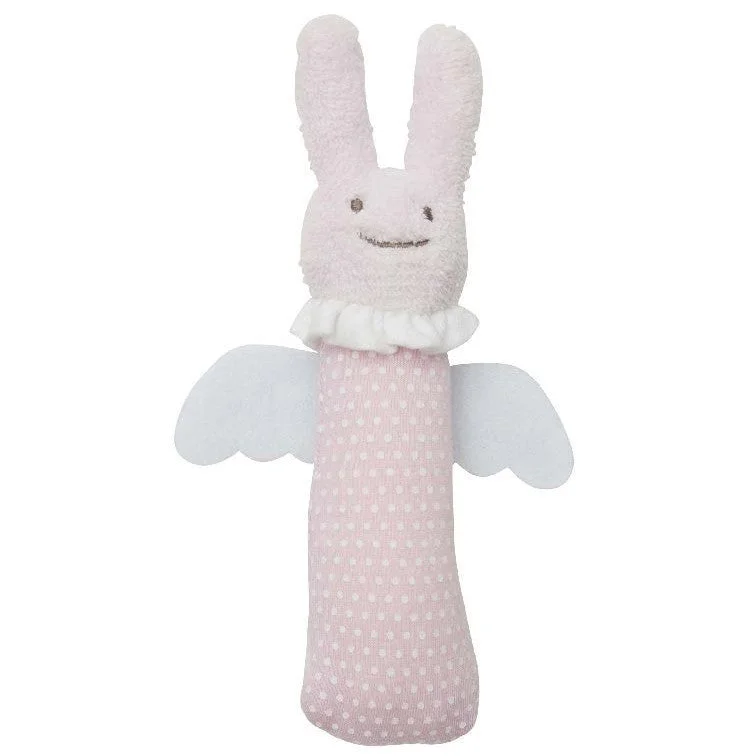 Plush toys for mechanics with tool - shaped attachments Trousselier Squeaker Angel Bunny Pink Rattle Plush toys for mechanics with tool - shaped attachments Trousselier Squeaker Angel Bunny Pink Rattle