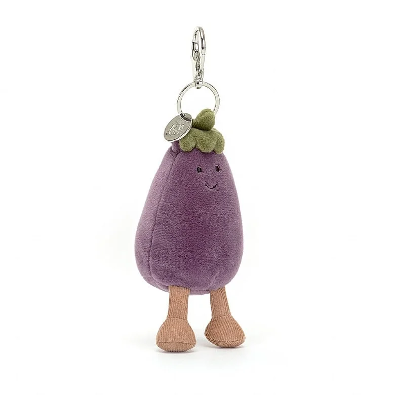 Plush toys for postal workers with mail - bag - or letter - shaped details Vivacious Eggplant Bag Charm Keycharn Plush toys for postal workers with mail - bag - or letter - shaped details Vivacious Eggplant Bag Charm Keycharn